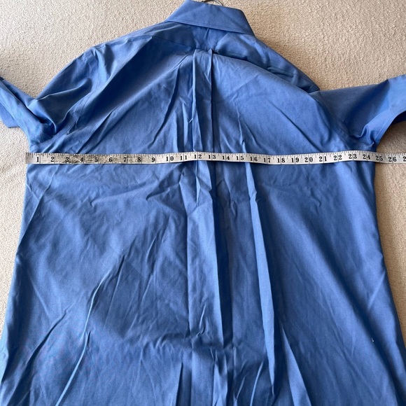 Brooks Brothers 1818 Regent Fit Blue Dress Shirt - Picture 12 of 14